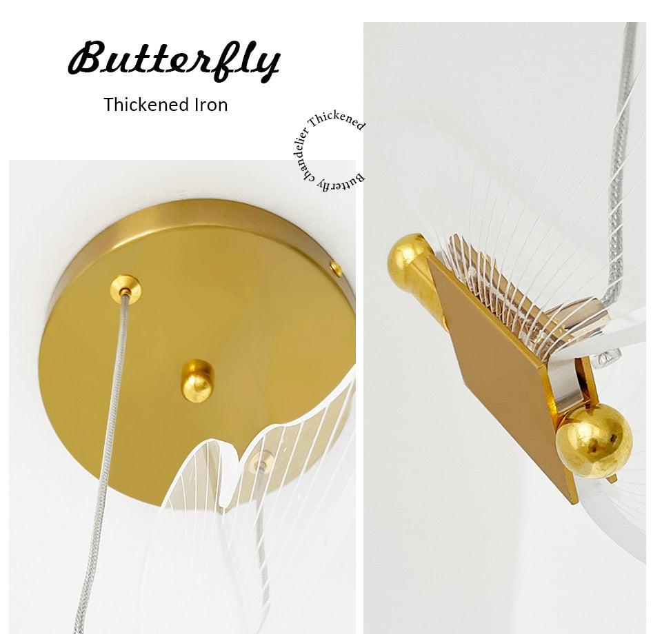 Butterfly Led Pendant Lights