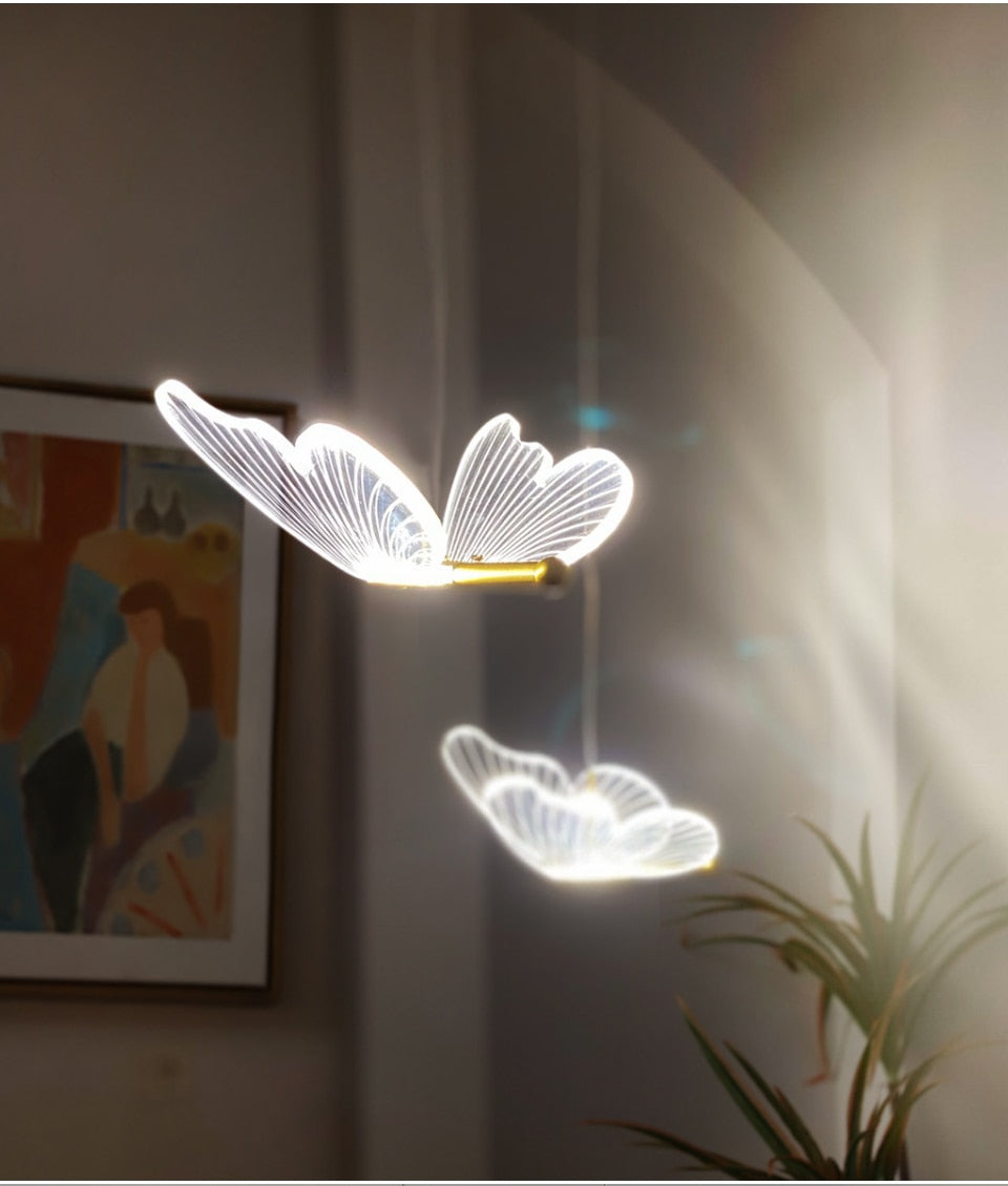 Butterfly Led Pendant Lights