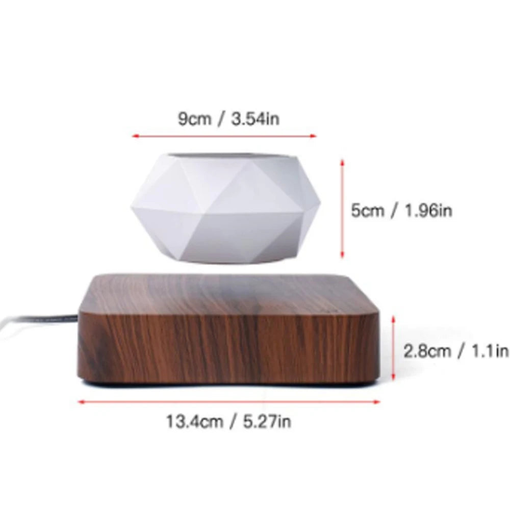 Levitating Air Bonsai Pot planters Magnetic Suspension Floating Pot Potted Plant Home Without Plants