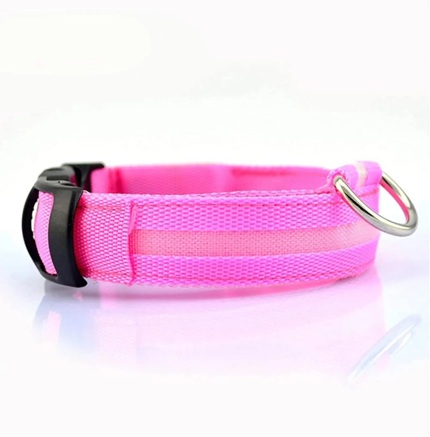 Adjustable Dog Night Light Collar for Pets - shoplunaa.co