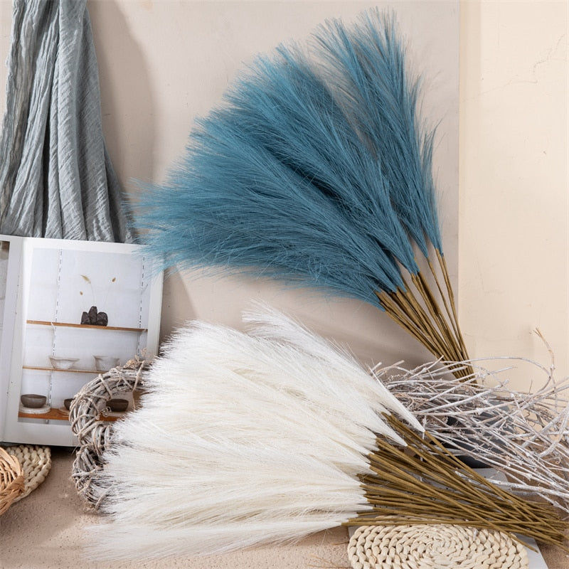 Fluffy Pampas Grass Boho Decor Flower Fake Plant