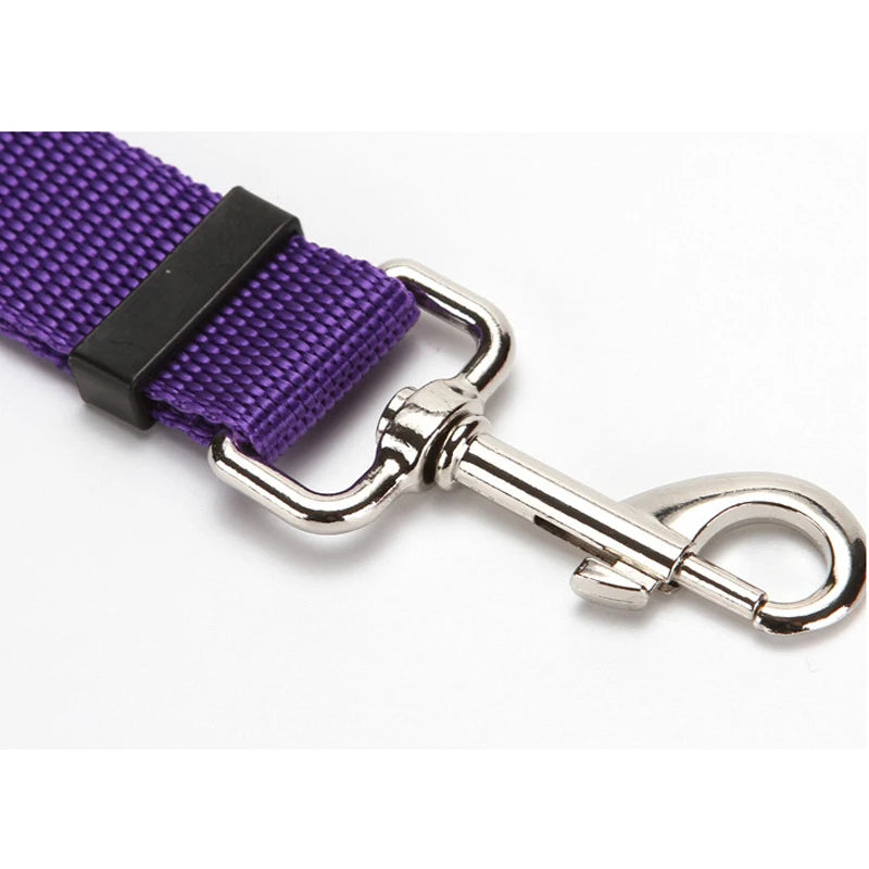 Pet Car Seat Leash Backseat Safety Belt Adjustable Dogs Harness Collar Pet Accessories