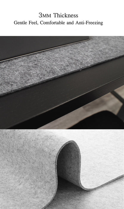 Desk Mat Table Keyboard Wool Felt Laptop Desk Non-slip deskpad Mousepad