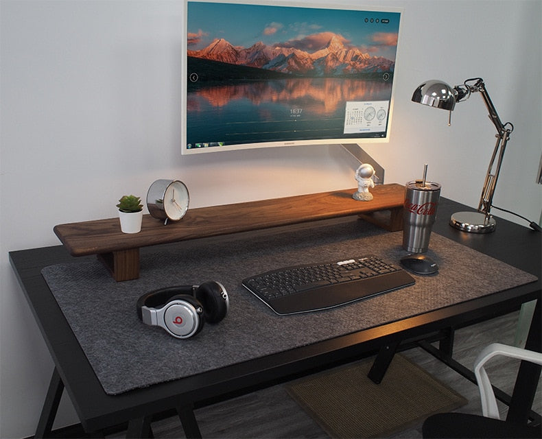 Desk Mat Table Keyboard Wool Felt Laptop Desk Non-slip deskpad Mousepad
