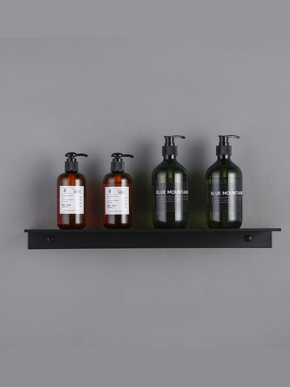 Matt Black Wall Shelf Bathroom Shelves Bathroom Accessories
