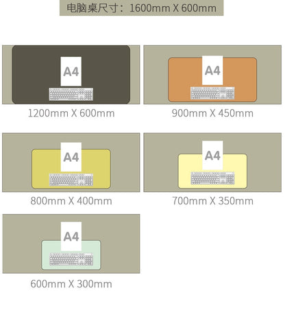 Desk Mat Table Keyboard Wool Felt Laptop Desk Non-slip deskpad Mousepad