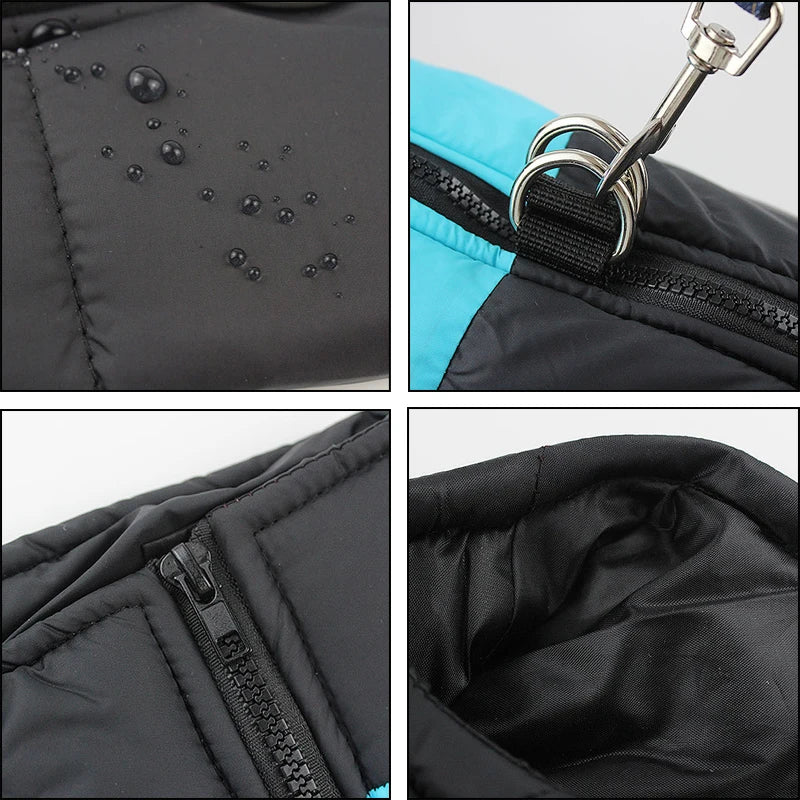 Puppy Waterproof Vest Jacket For Small Medium Large Dogs - shoplunaa.co