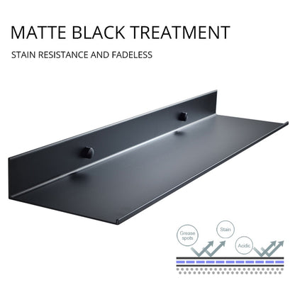 Matt Black Wall Shelf Bathroom Shelves Bathroom Accessories