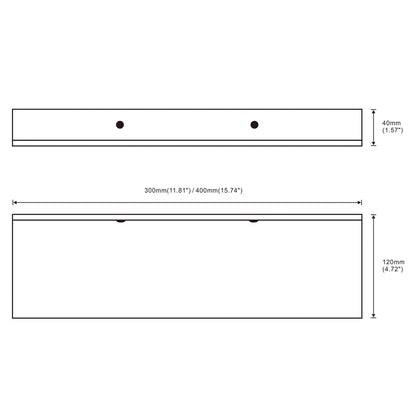 Matt Black Wall Shelf Bathroom Shelves Bathroom Accessories