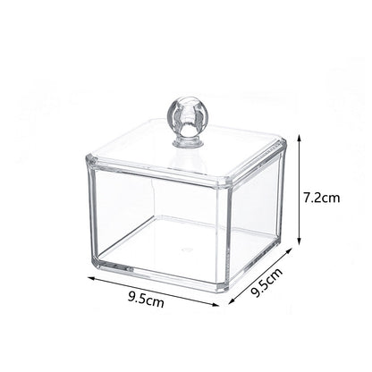 Makeup Cotton Pad Organizer Storage Boxs - shoplunaa.co