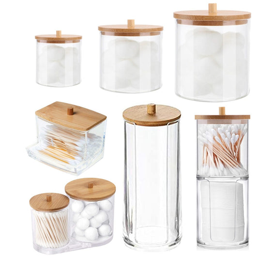 Makeup Cotton Pad Organizer Storage Boxs - shoplunaa.co
