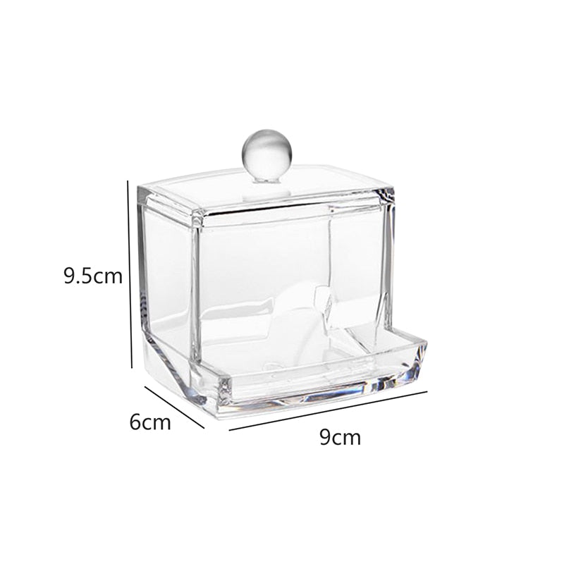 Makeup Cotton Pad Organizer Storage Boxs - shoplunaa.co