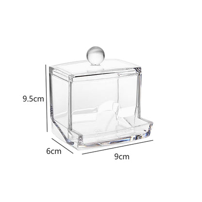 Makeup Cotton Pad Organizer Storage Boxs - shoplunaa.co