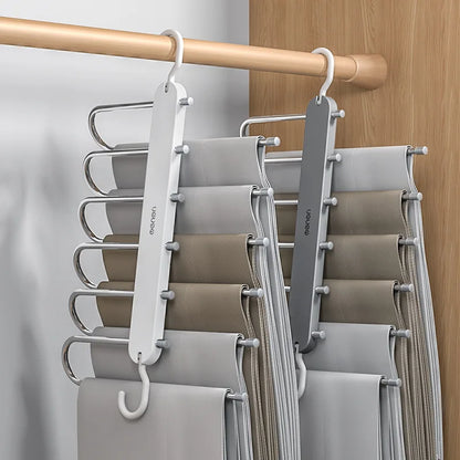Multi-functional 6 in 1 Pants Hanger