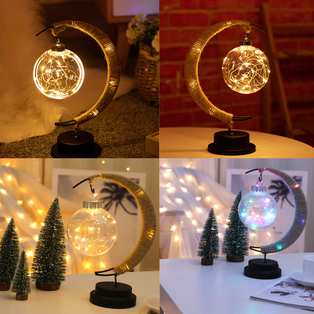 Moon Lamp Night Light with Stand