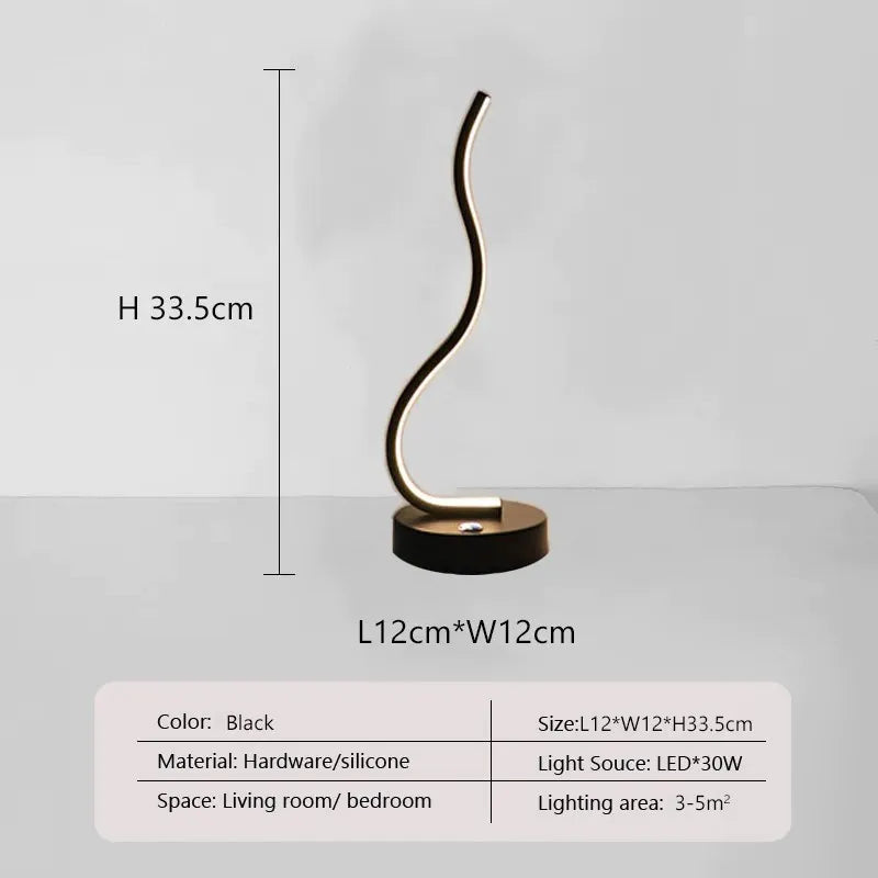 Modern LED Table Lamp - shoplunaa.co