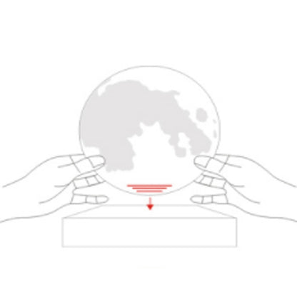 Levitating Moon Lamp