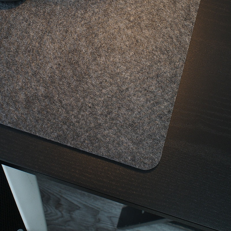 Desk Mat Table Keyboard Wool Felt Laptop Desk Non-slip deskpad Mousepad