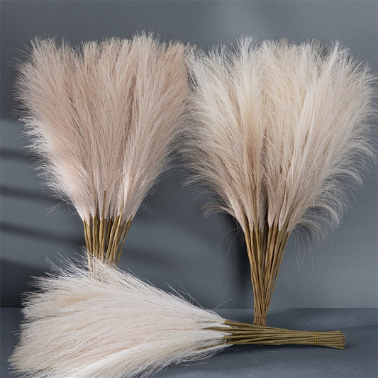 Fluffy Pampas Grass Boho Decor Flower Fake Plant