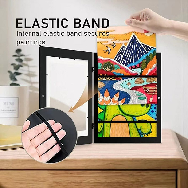 Art Frames Magnetic Front Open Changeable Kids Frametory for Poster - shoplunaa.co