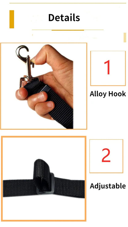 Pet Car Seat Leash Backseat Safety Belt Adjustable Dogs Harness Collar Pet Accessories