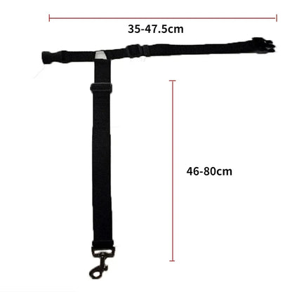 Pet Car Seat Leash Backseat Safety Belt Adjustable Dogs Harness Collar Pet Accessories
