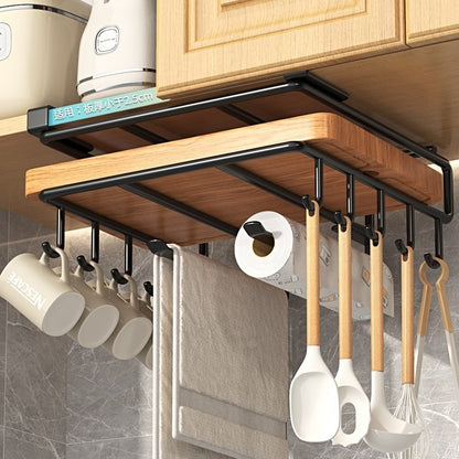 Kitchen Cabinet Under Shelf Chopping Board Pot Cover Holder