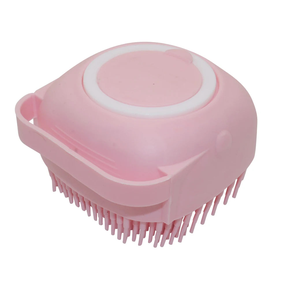 Bathroom Bath Massage Gloves Brush Soft Safety Silicone Pet Accessories - shoplunaa.co