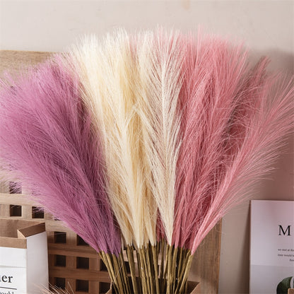 Fluffy Pampas Grass Boho Decor Flower Fake Plant
