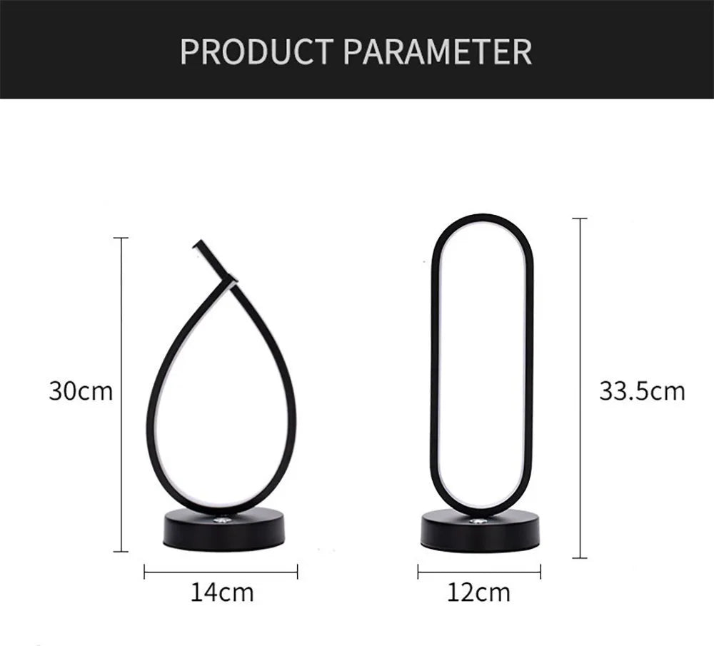 Modern LED Table Lamp - shoplunaa.co