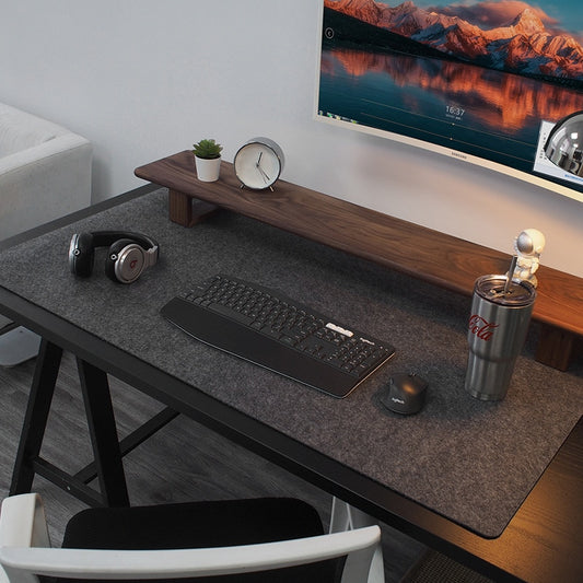 Desk Mat Table Keyboard Wool Felt Laptop Desk Non-slip deskpad Mousepad