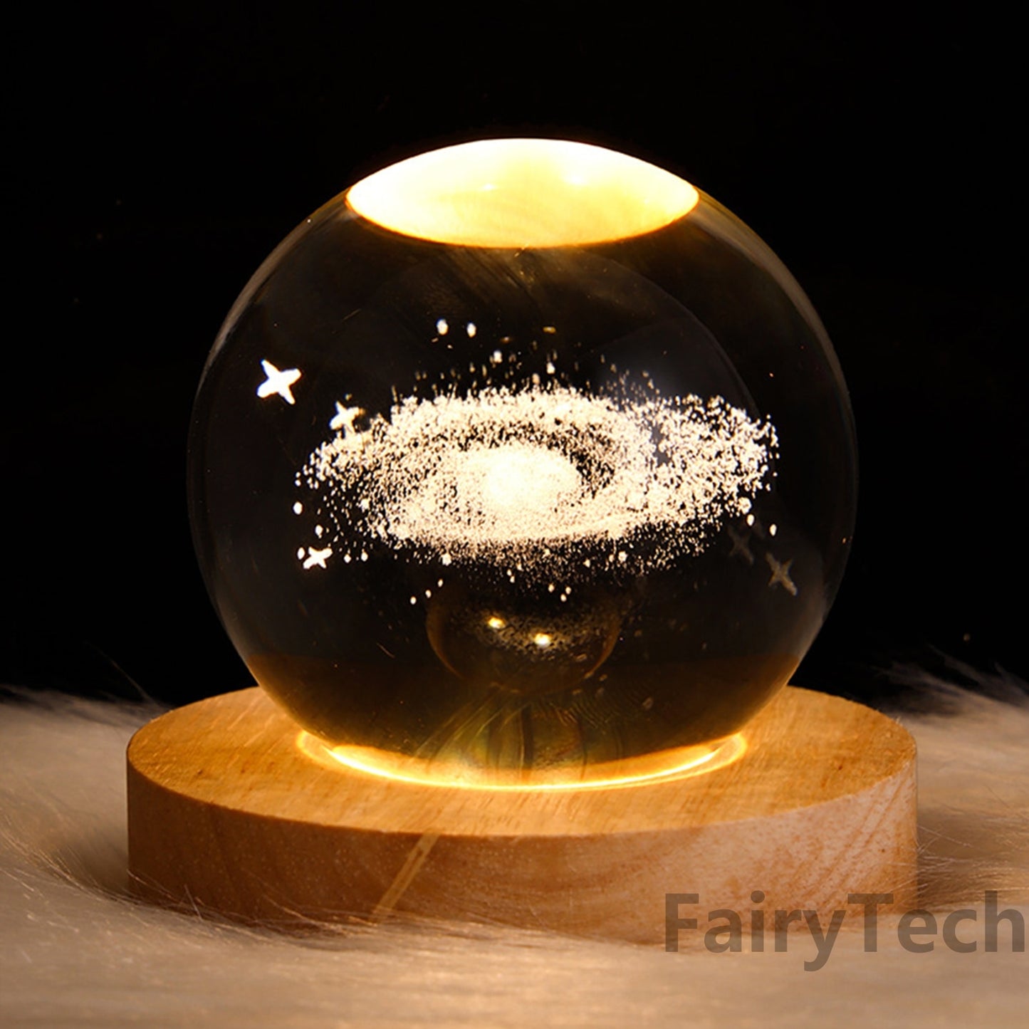 Kids Crystal Ball Night Light 3D LED