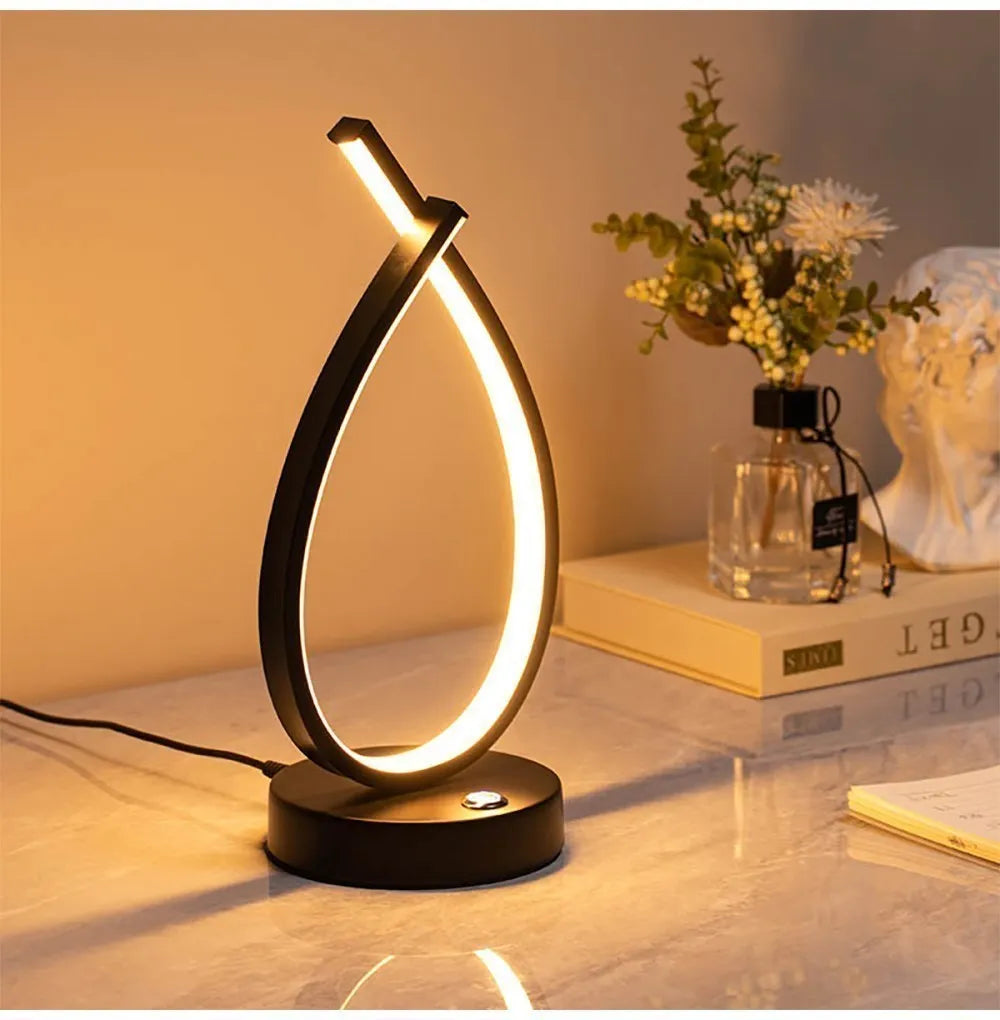 Modern LED Table Lamp - shoplunaa.co