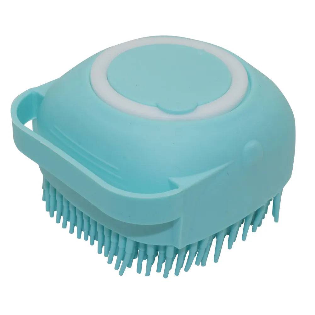 Bathroom Bath Massage Gloves Brush Soft Safety Silicone Pet Accessories - shoplunaa.co