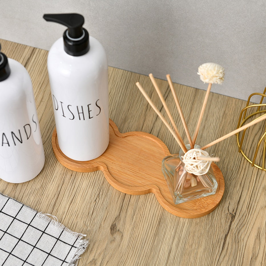 Wooden Soap Dispenser Tray - shoplunaa.co